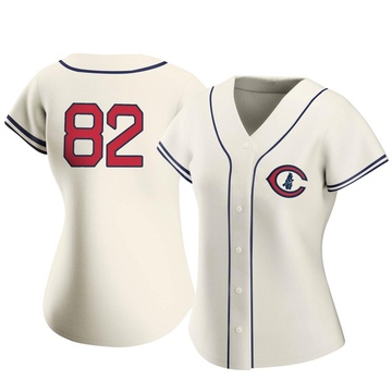 Michael Arias Women's Authentic Chicago Cubs Cream 2022 Field Of Dreams Jersey