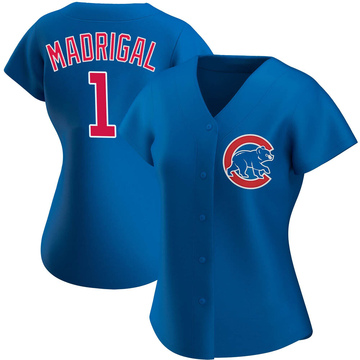 Nick Madrigal Chicago Cubs Youth Black Midnight Mascot T-Shirt 