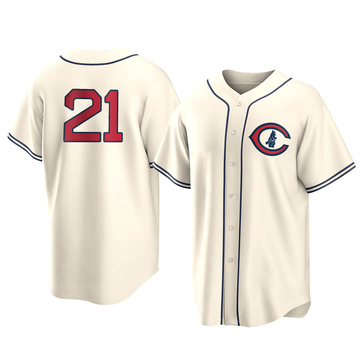 Sammy Sosa Men's Replica Chicago Cubs Cream 2022 Field Of Dreams Jersey