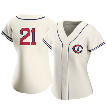 Sammy Sosa Women's Authentic Chicago Cubs Cream 2022 Field Of Dreams Jersey