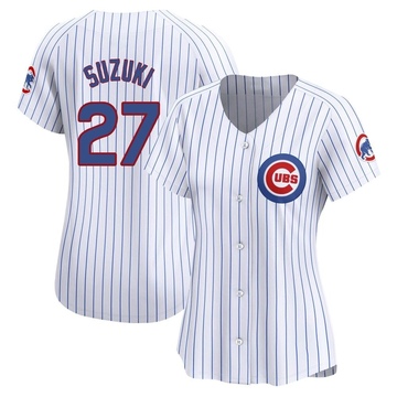 Seiya Suzuki Women's Limited Chicago Cubs White Home Jersey