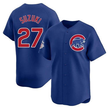 Seiya Suzuki Youth Limited Chicago Cubs Royal Alternate Jersey