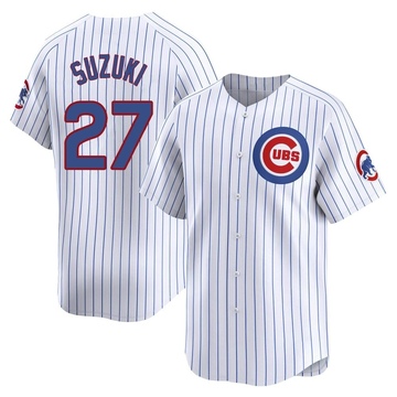 Seiya Suzuki Youth Limited Chicago Cubs White Home Jersey