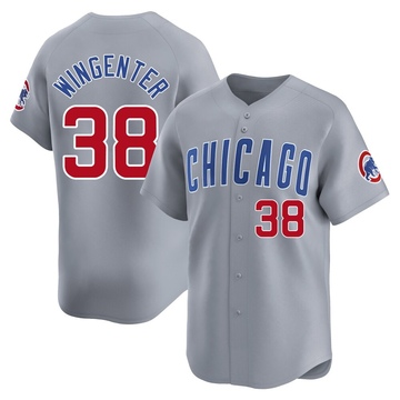 Trey Wingenter Men's Limited Chicago Cubs Gray Road Jersey