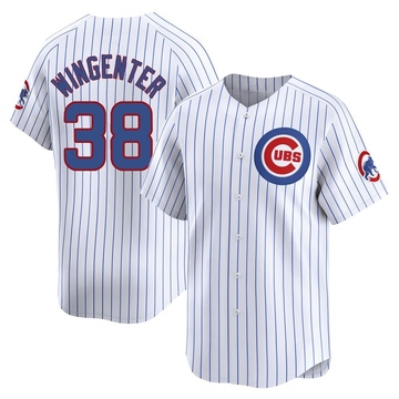 Trey Wingenter Men's Limited Chicago Cubs White Home Jersey