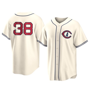 Trey Wingenter Men's Replica Chicago Cubs Cream 2022 Field Of Dreams Jersey