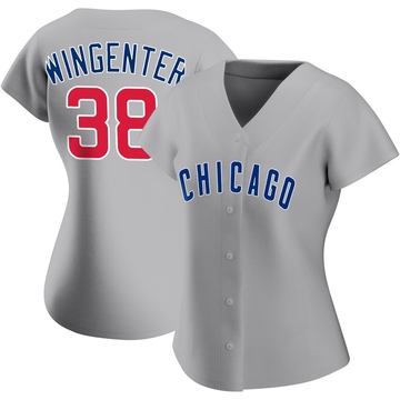 Trey Wingenter Women's Authentic Chicago Cubs Gray Road Jersey