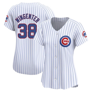 Trey Wingenter Women's Limited Chicago Cubs White Home Jersey