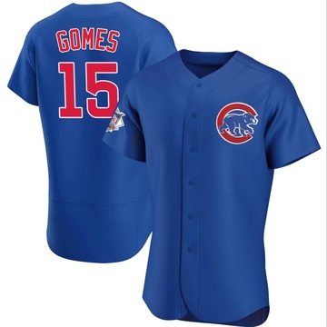 Yan Gomes Men's Authentic Chicago Cubs Royal Alternate Jersey