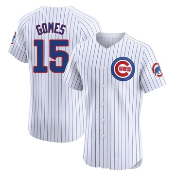 Yan Gomes Men's Elite Chicago Cubs White Home Jersey