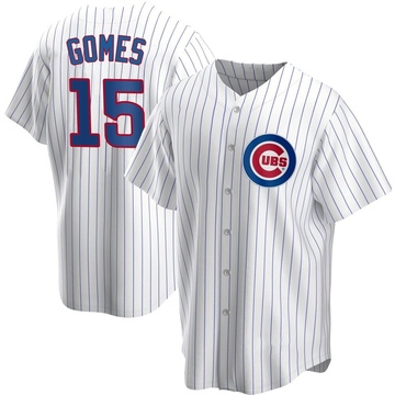 Yan Gomes Men's Replica Chicago Cubs White Home Jersey