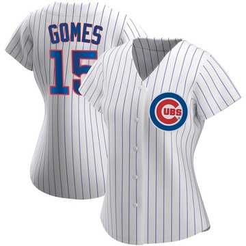 Yan Gomes Women's Authentic Chicago Cubs White Home Jersey